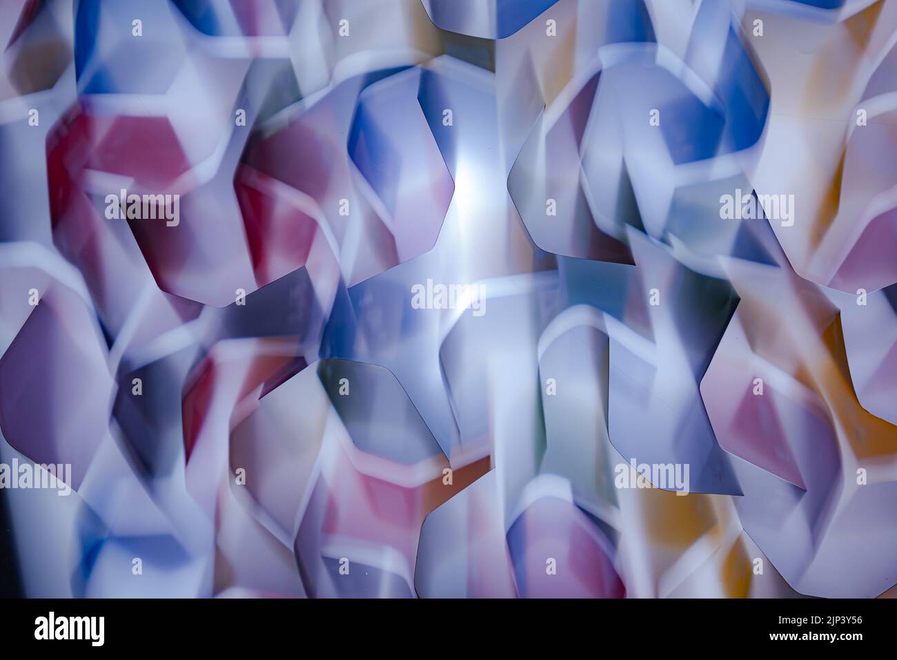 abstract defocused mosaic lights Background Stock Photo