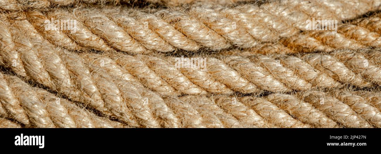 ropes made from natural materials Stock Photo Alamy