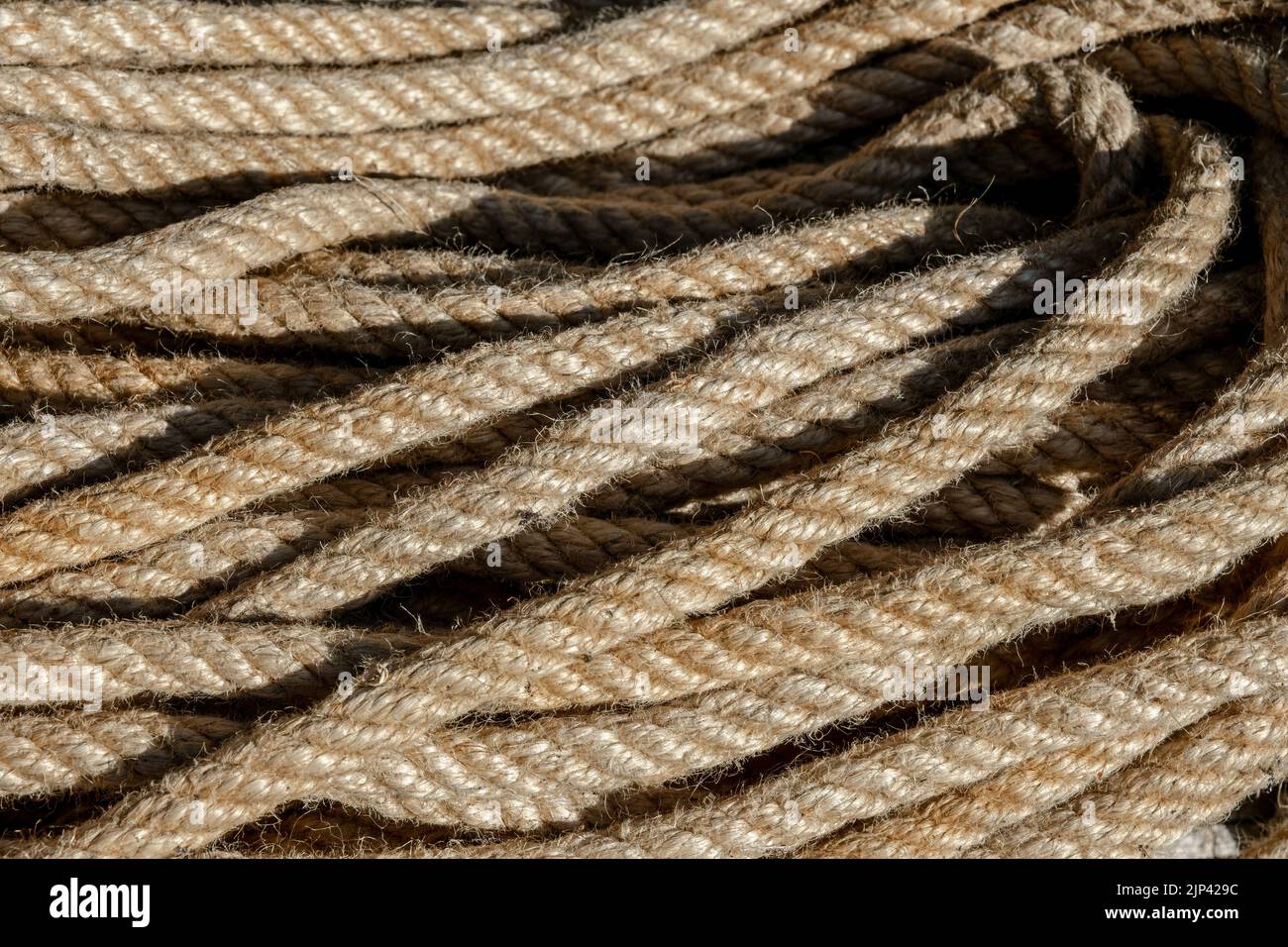 ropes made from natural materials Stock Photo Alamy