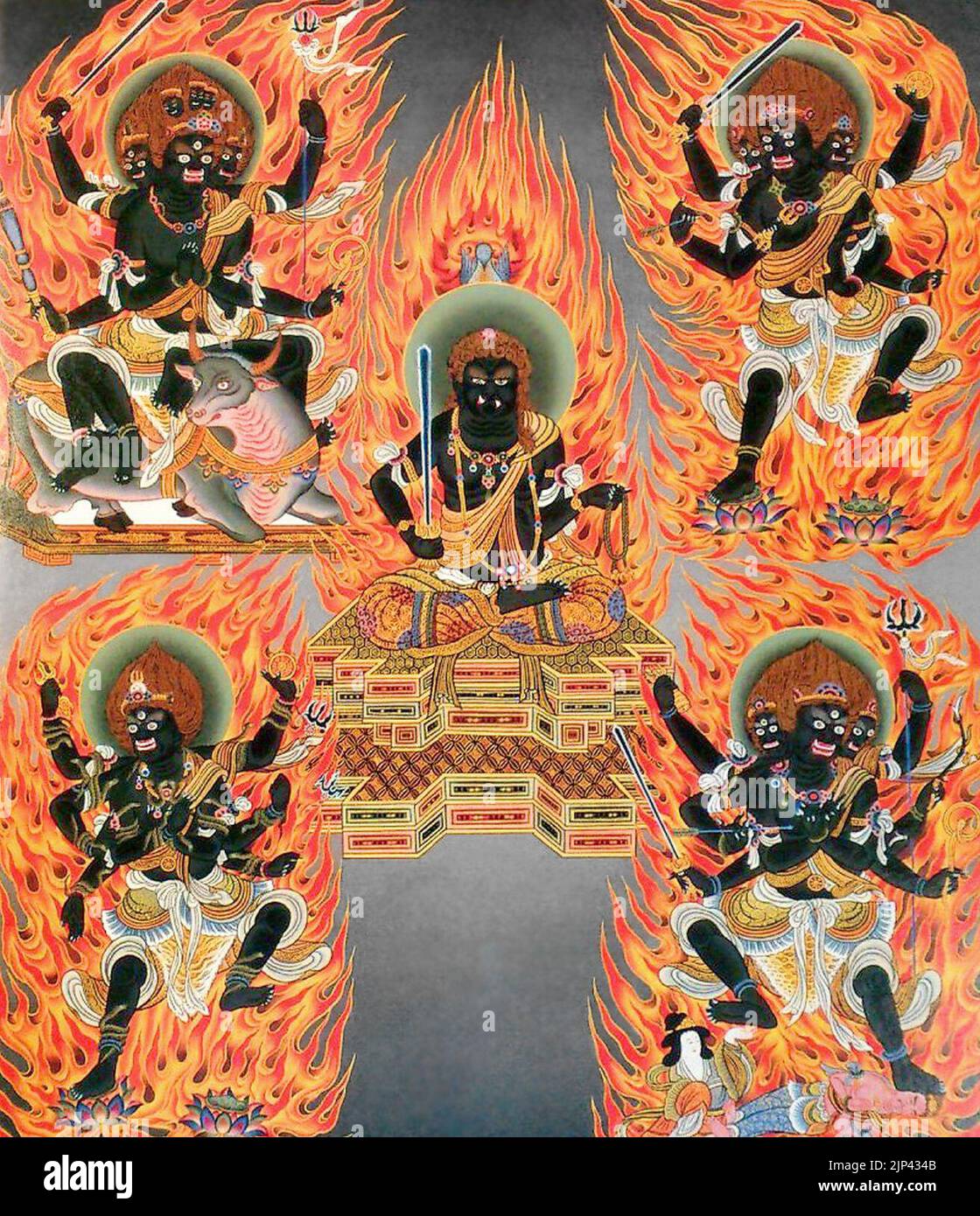 Five Wisdom Kings Hi Res Stock Photography And Images Alamy