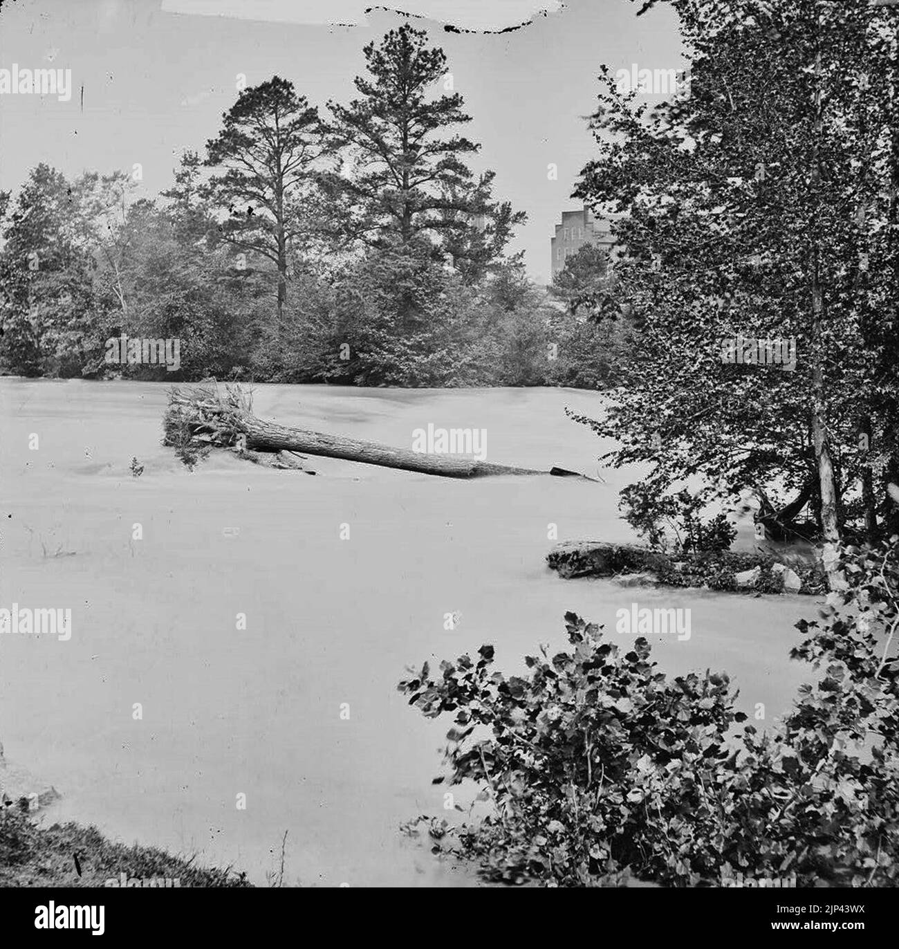 The flooded Appomattox River2 Stock Photo Alamy