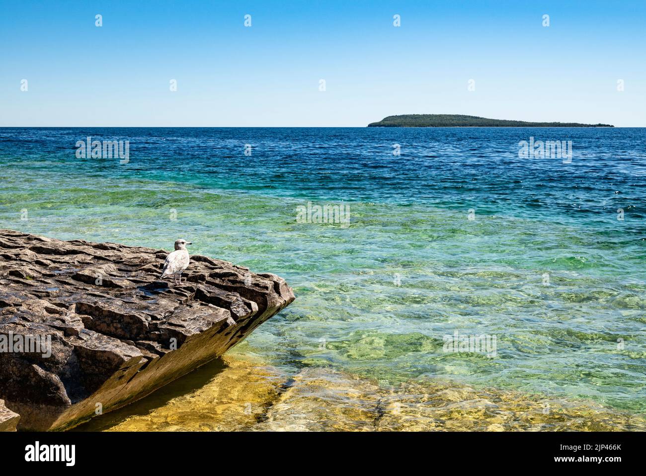 Flower Pot Island Tobermory Ontario Canada Stock Photo Alamy