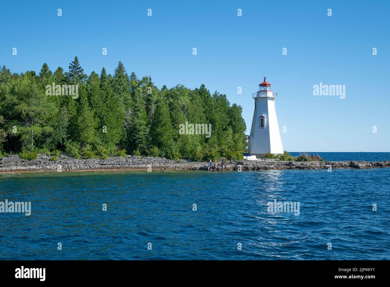 Flower pot Island, Tobermory Ontario Canada Stock Photo Alamy