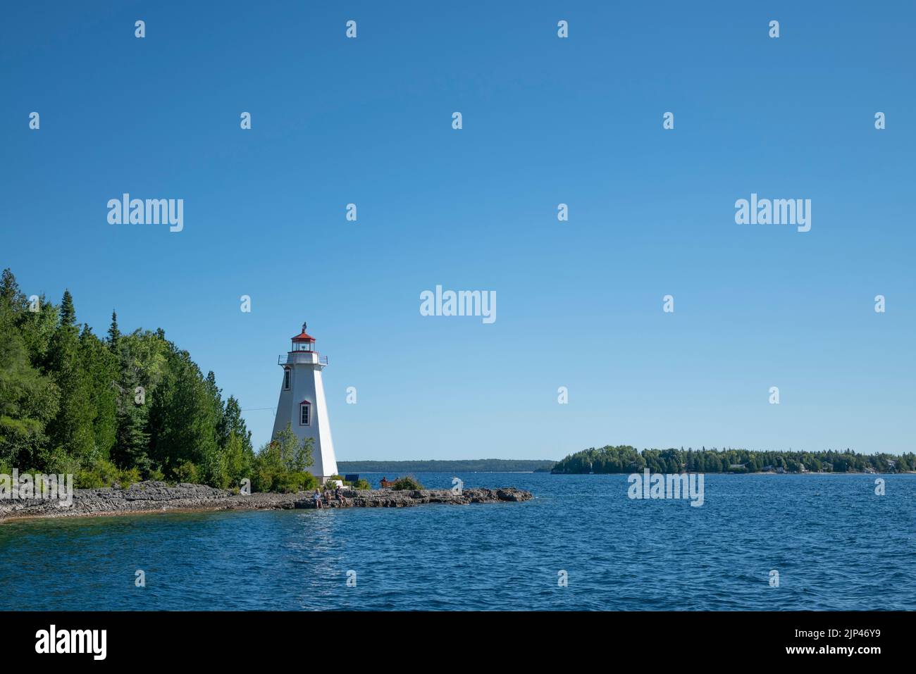 Flower pot Island, Tobermory Ontario Canada Stock Photo Alamy