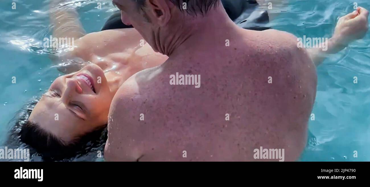 France. Juliette Binoche and Vincent Lindon in a scene from (C)IFC Films  new film: Both Sides of the Blade ( aka: Fire ) (2022) . Plot: A love  triangle story about a