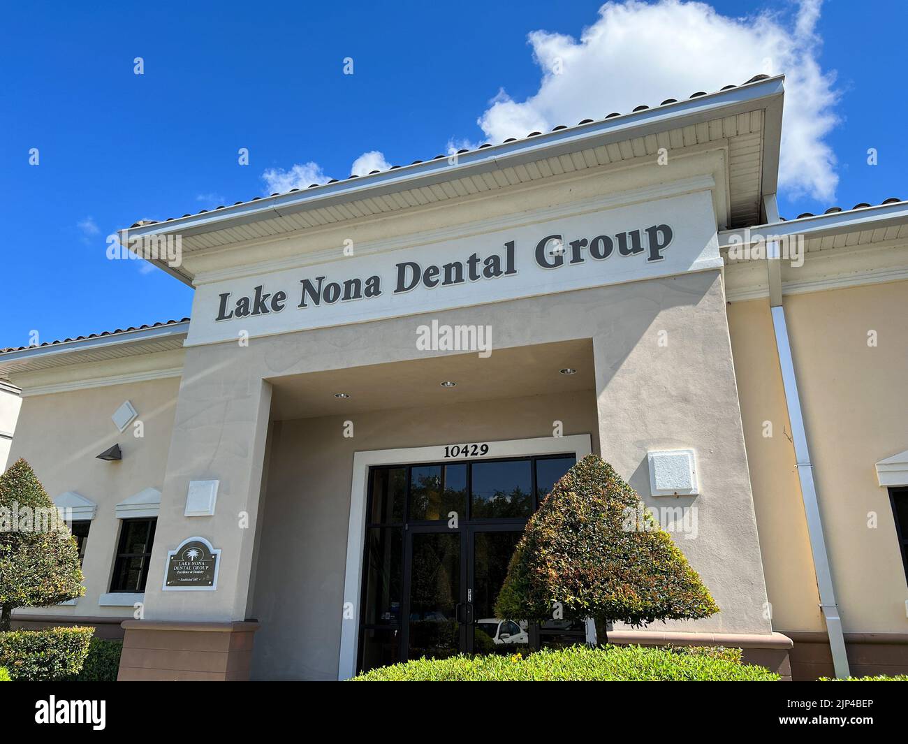 Orlando,FL USAAugust 4, 2022 Lake Nona Dental Group offices in Orlando, FL. A typical dental