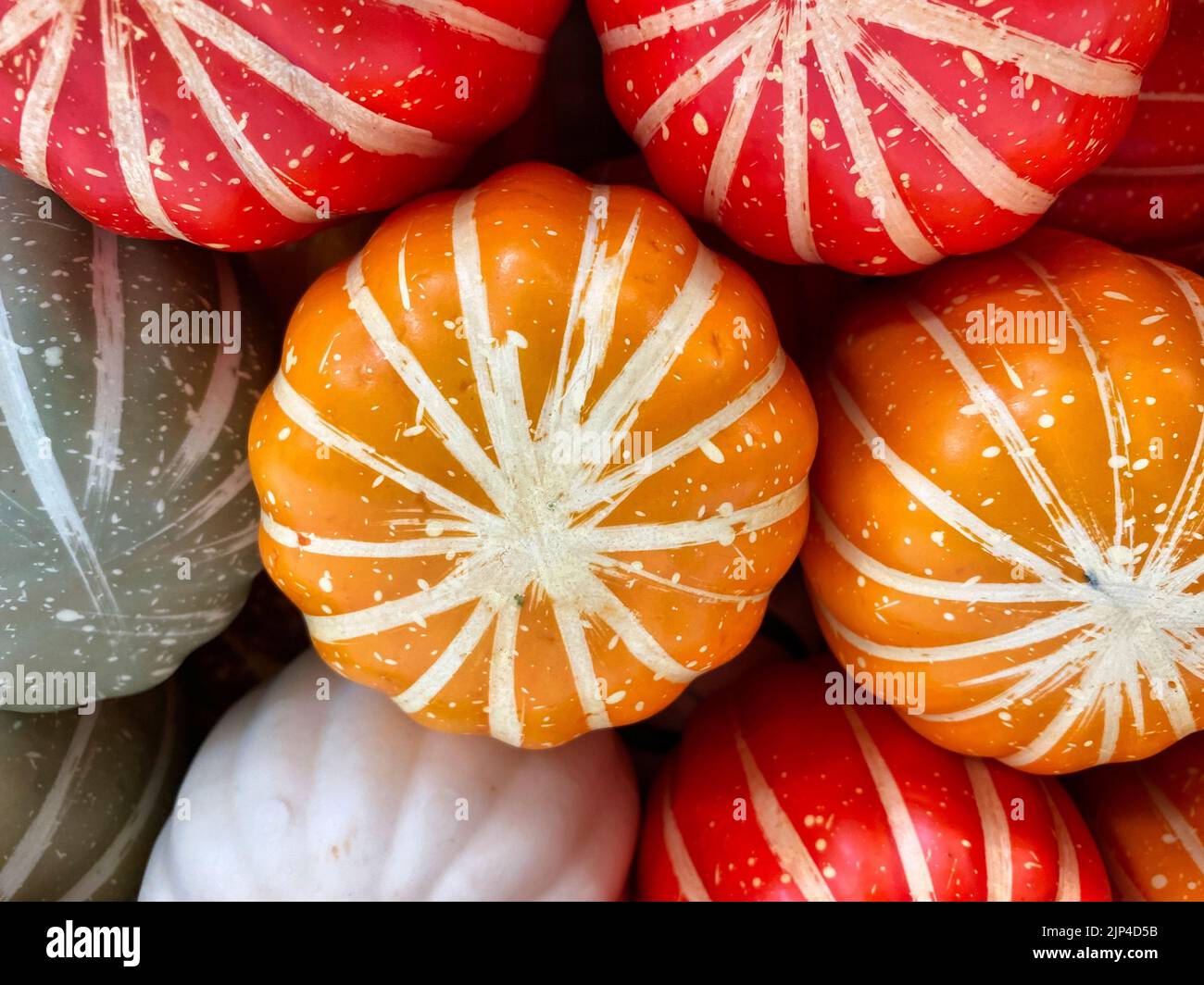 Colorful pumpkins for your Fall design graphics. Add a text overlay for ...