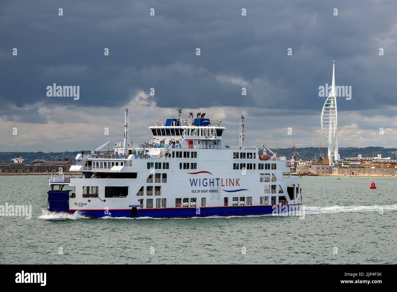 Entrance to the isle of wight ferry hi-res stock photography and images ...