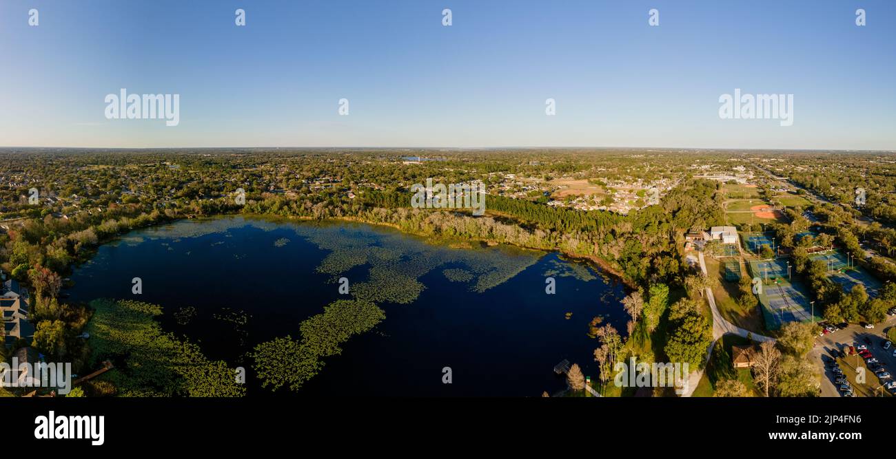 Red Bug Lake, located in Casselberry, Florida which located north of Orlando, Florida Stock