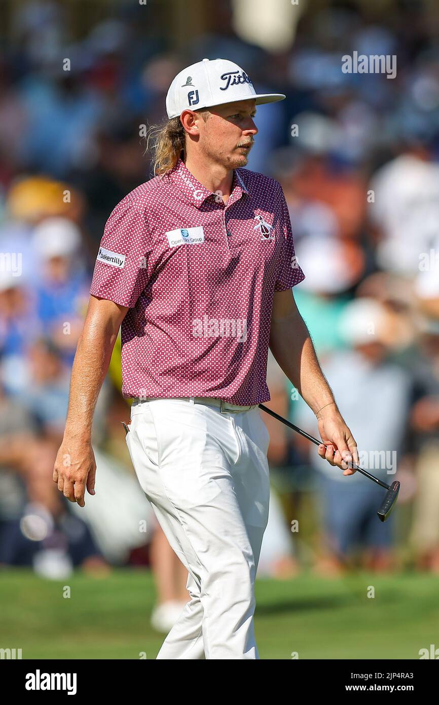 August 14, 2022: xxxxxxx during the final round of the FedEx St. Jude Championship golf tournament at TPC Southwind in Memphis, TN. Gray Siegel/Cal Sport Media Stock Photo