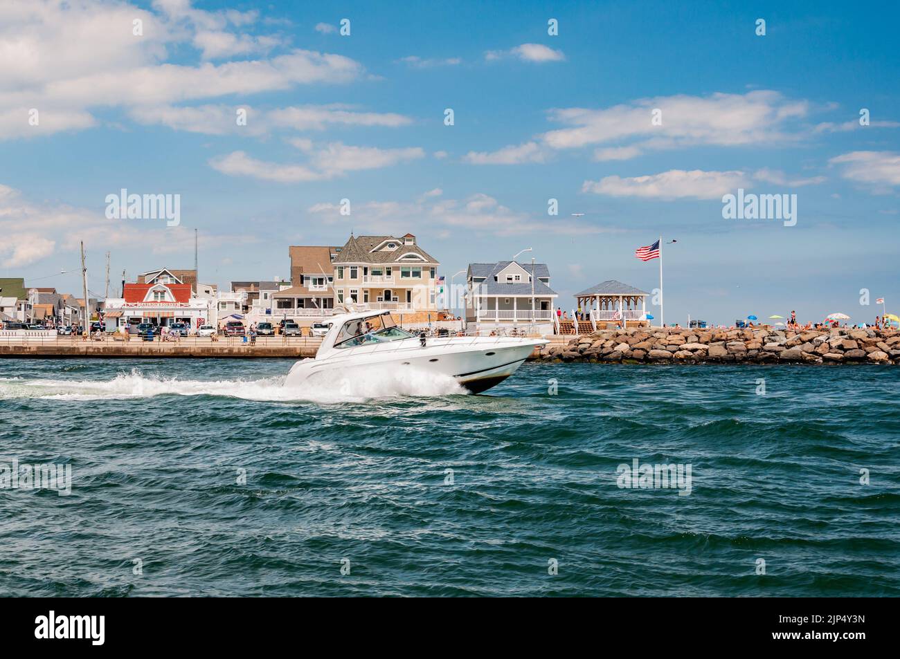 Rough Water, Manasquan Inlet, New Jersey, USA, Manasquan, New Jersey