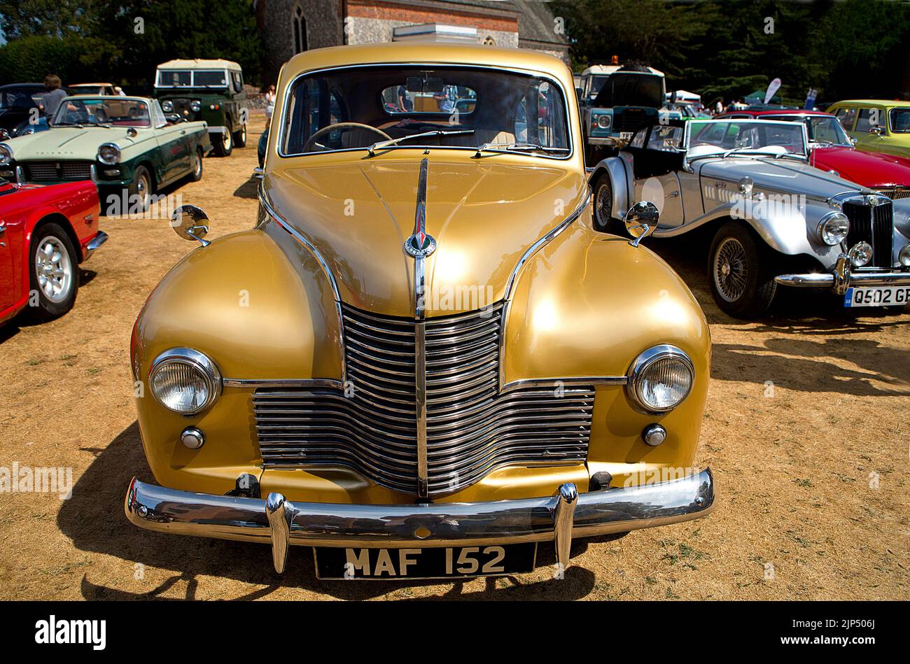 1950s Jowett Javelin at the "Patina" car show, (a Festival of the