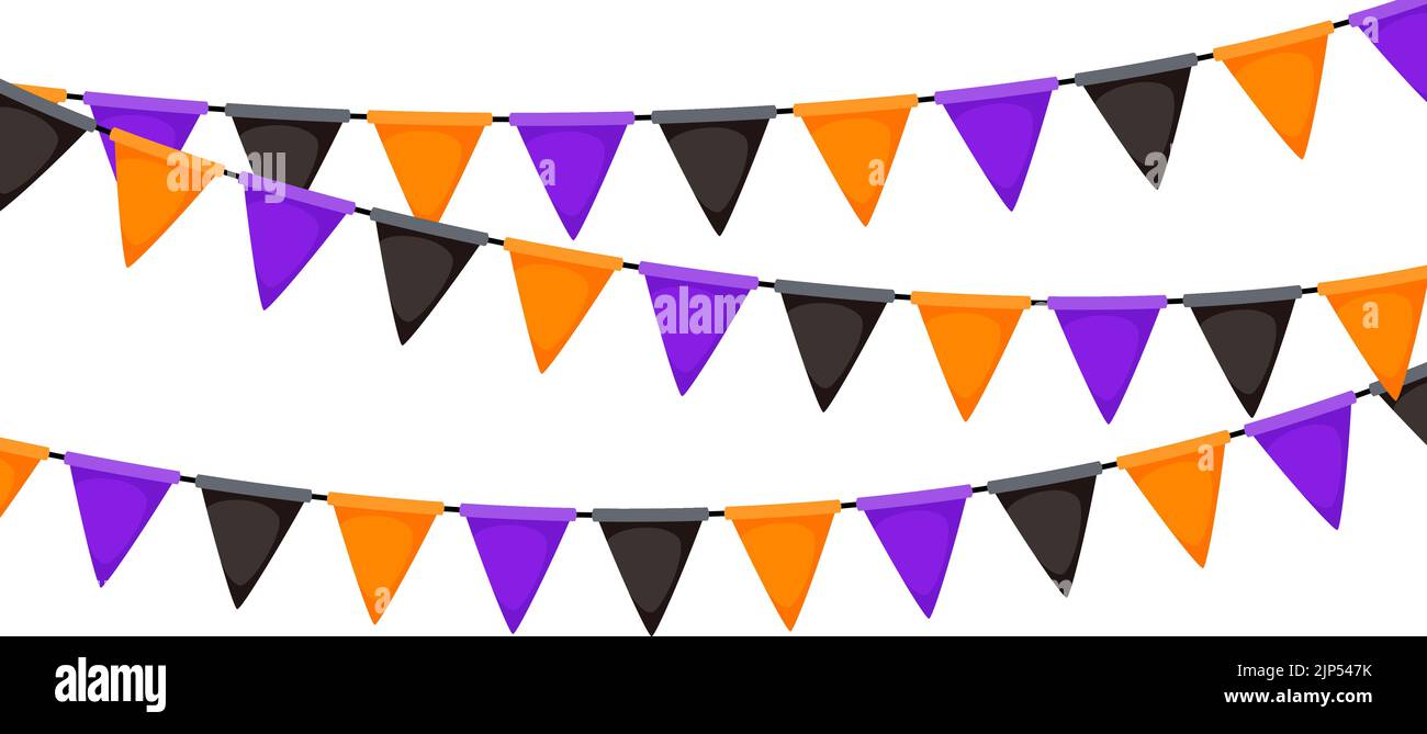 Purple flags Stock Vector Images Alamy