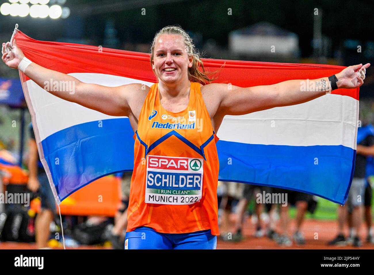 MUNCHEN, GERMANY AUGUST 15 Jessica Schilder of Netherlands competing