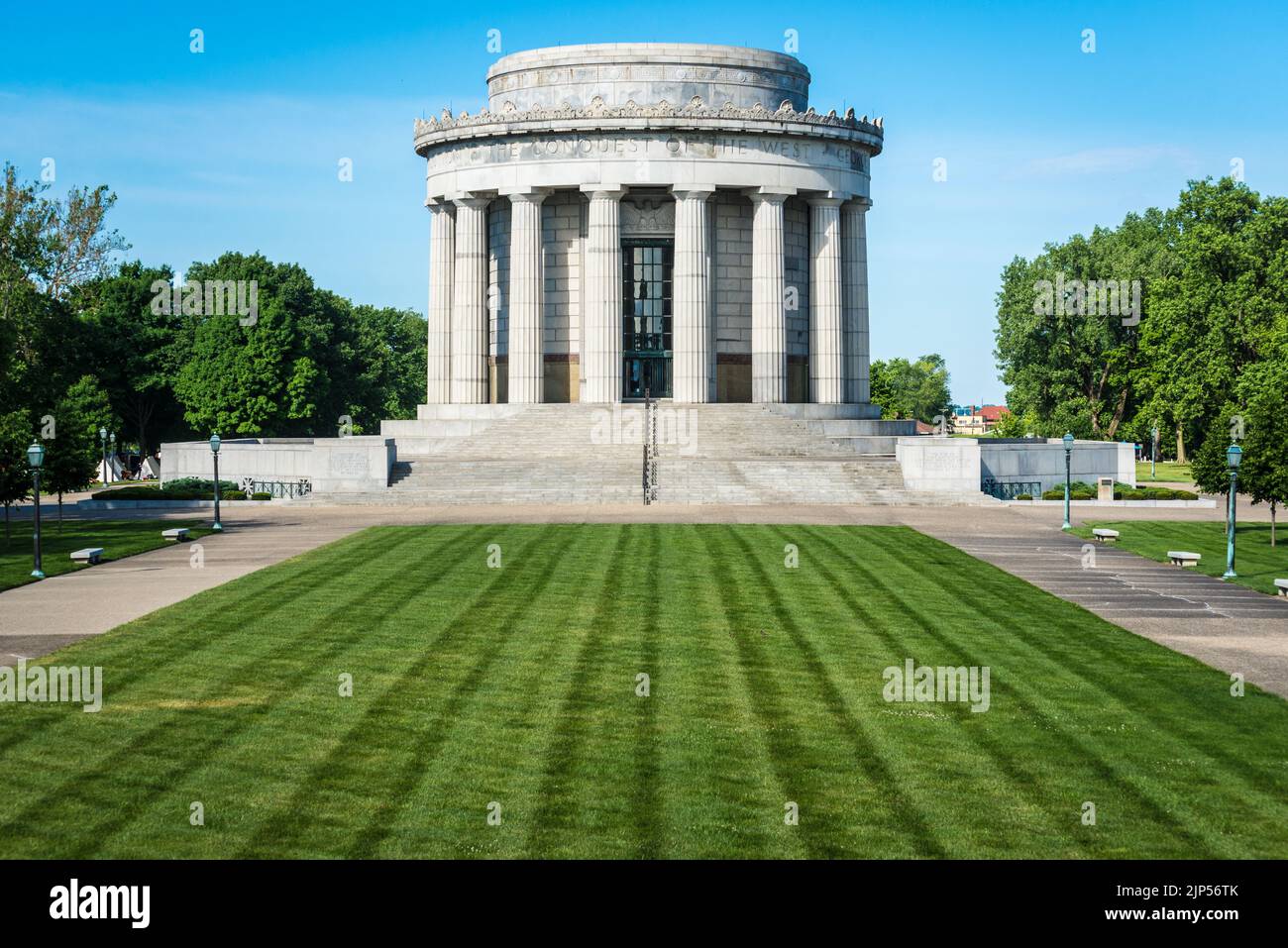 George Rogers Clark National Historical Park - Vincennes - Indiana Stock Photo