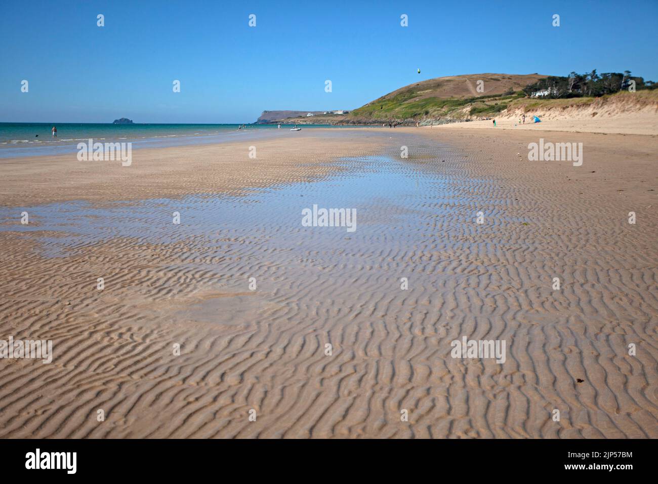 Rock Beach. Cornwall, England Stock Photo