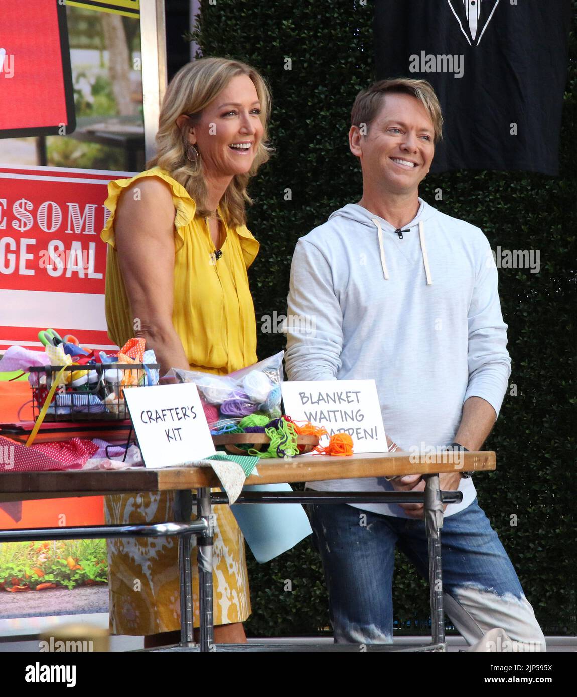 Good Morning America Guests PICTURED Lara Spencer, Bruce Littlefield