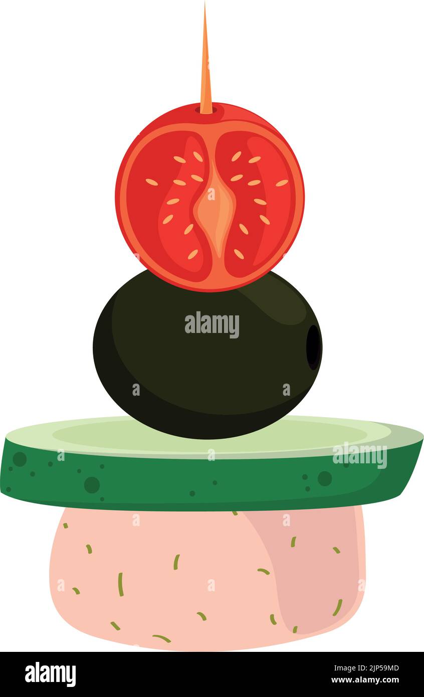 fresh appetizer flat icon Stock Vector Image & Art - Alamy