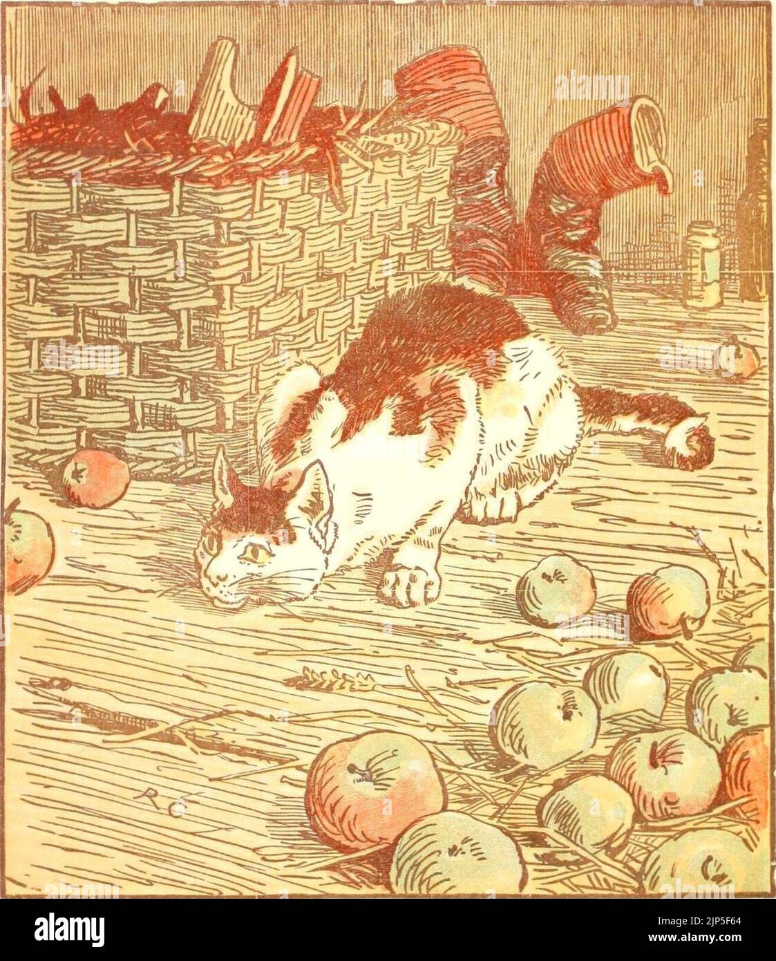 The house that Jack built pg 12 Stock Photo Alamy