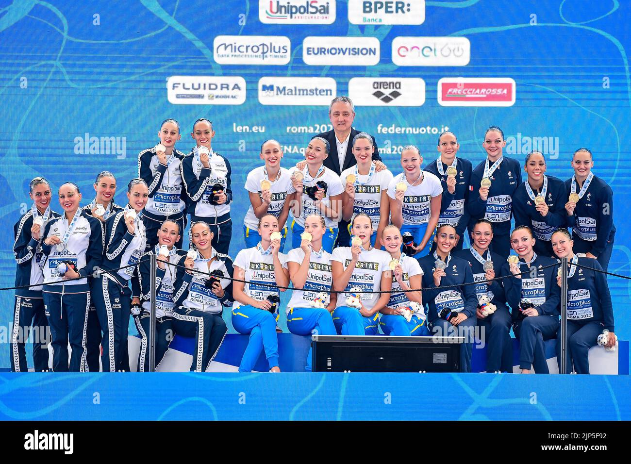 UKRAINE, ALEKSIIVA Maryna/ALEKSIIVA Vladyslava, DEREVIANCHENKO Olesia ...