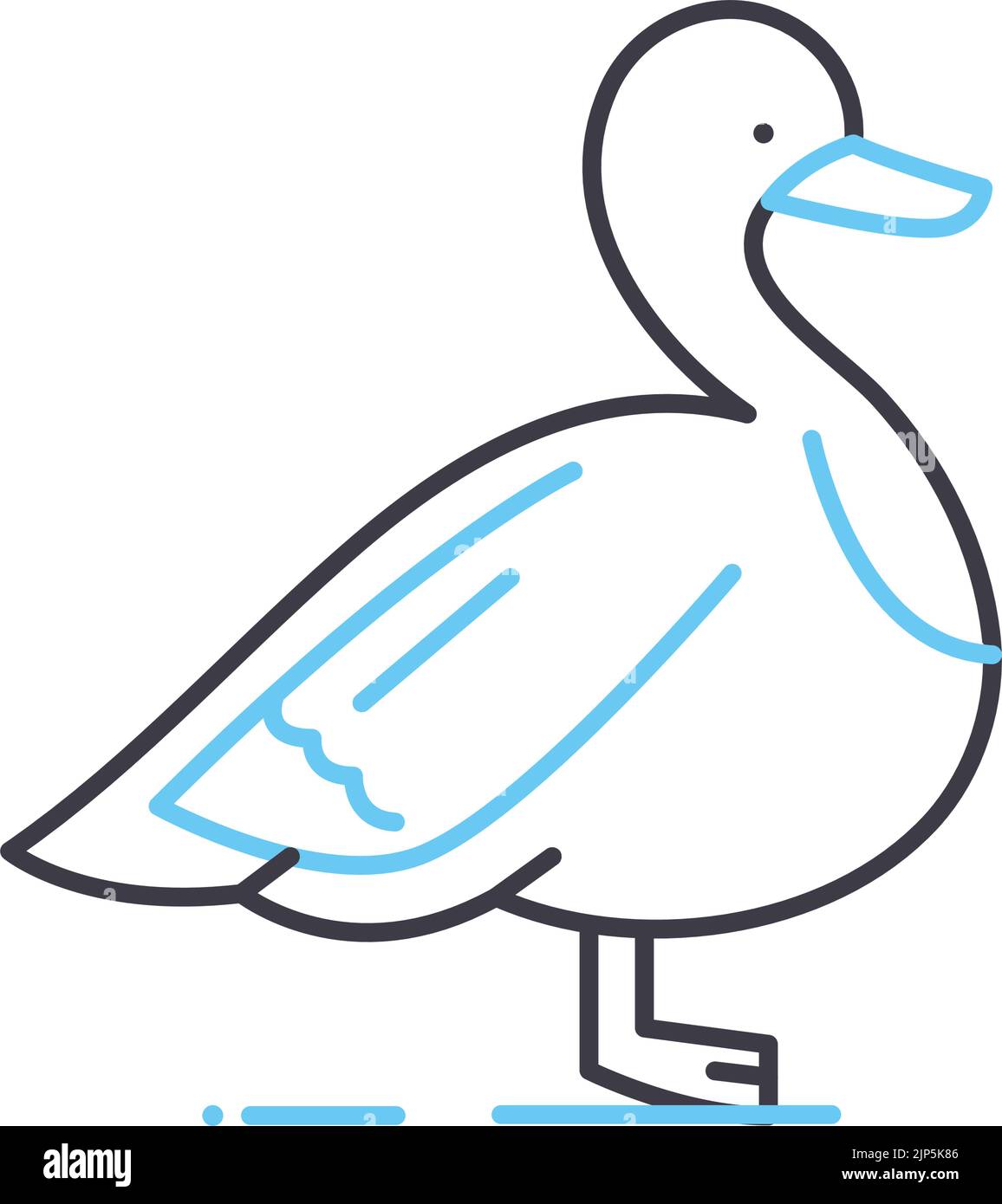 Pictogram of duck Cut Out Stock Images & Pictures - Alamy