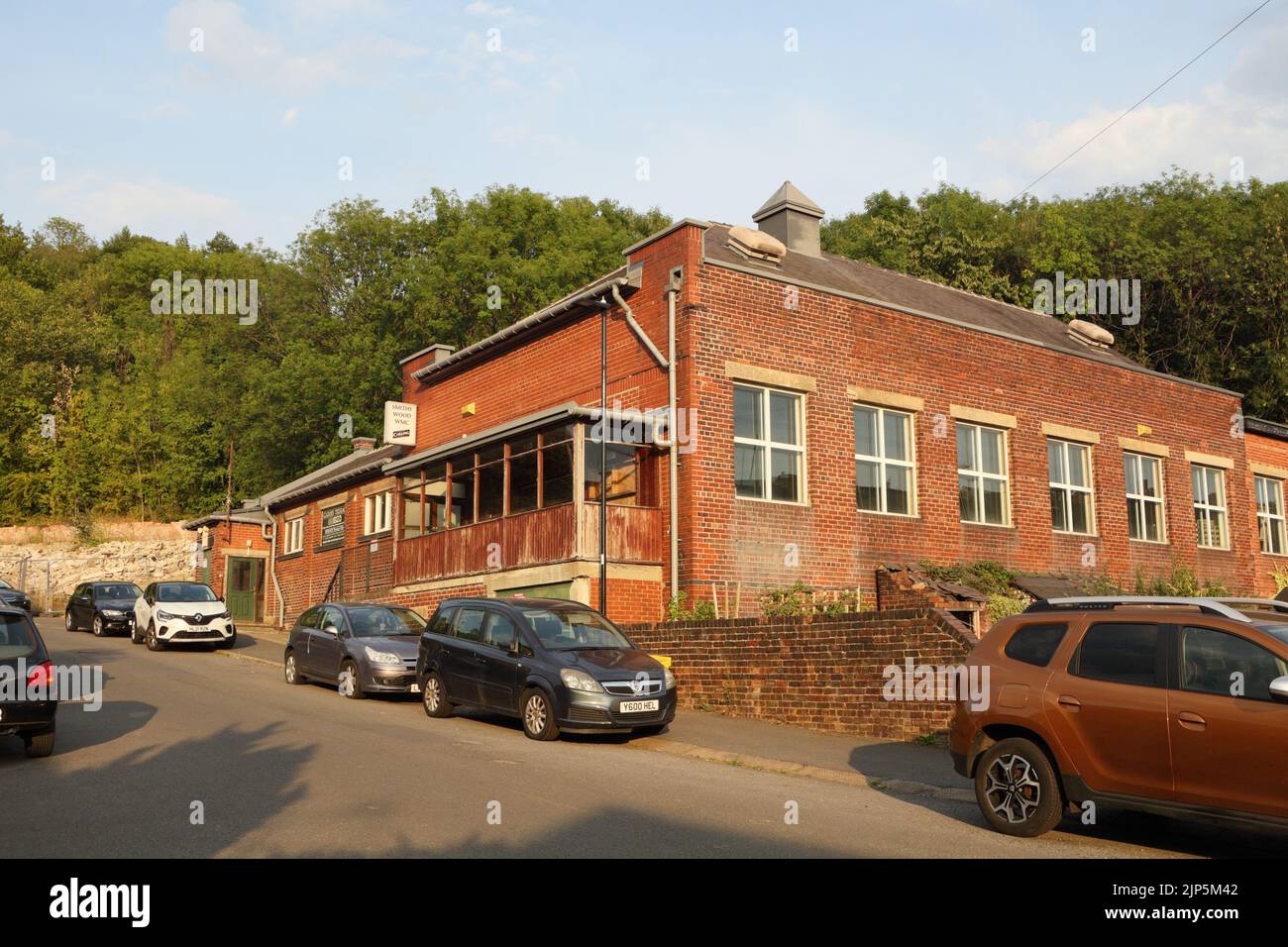 Smithy wood, working mans social club, Woodseats, Sheffield England. Now closed down Stock Photo