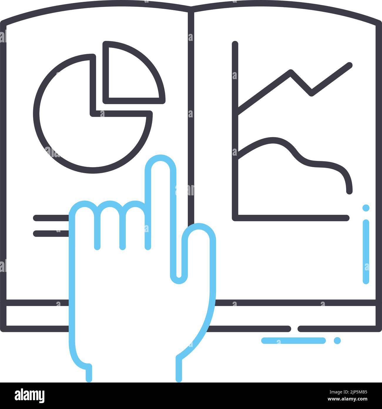 explain line icon, outline symbol, vector illustration, concept sign