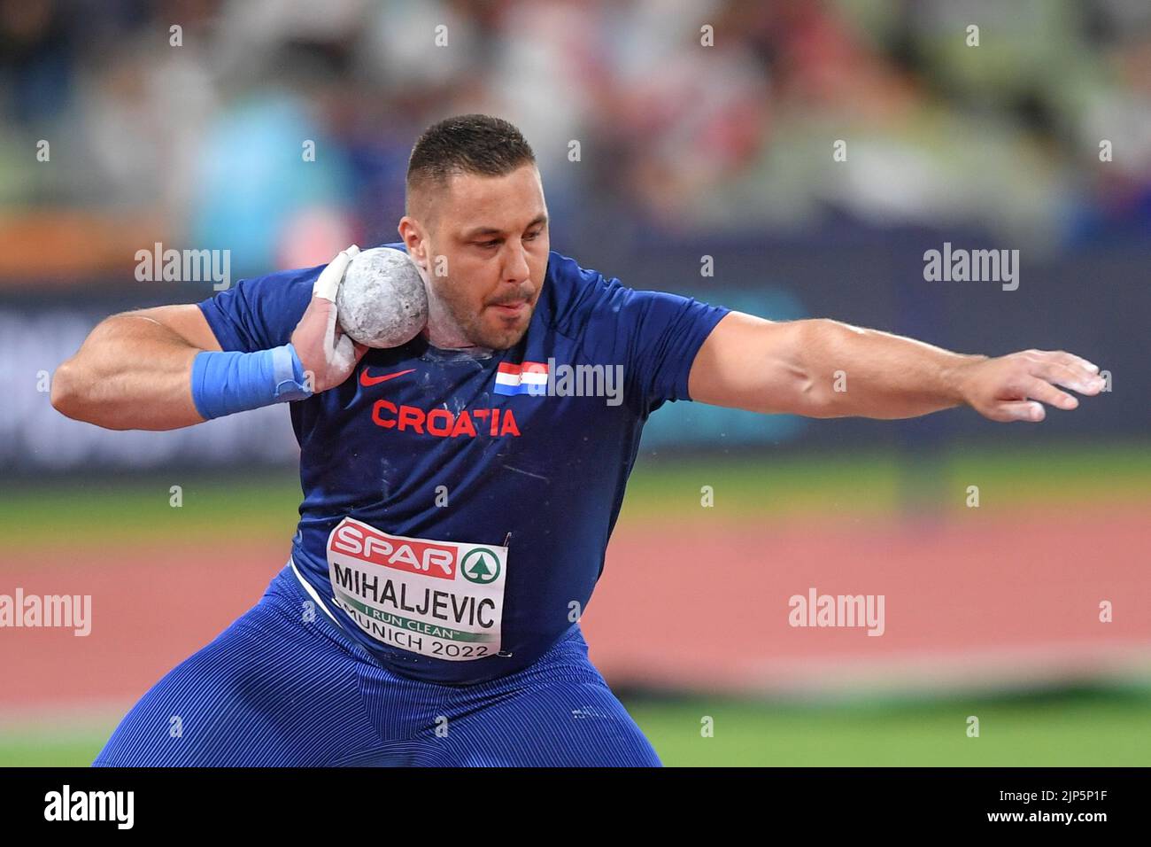 Filip Mihaljevic, Shot Put Gold Medal. European Championships Munich