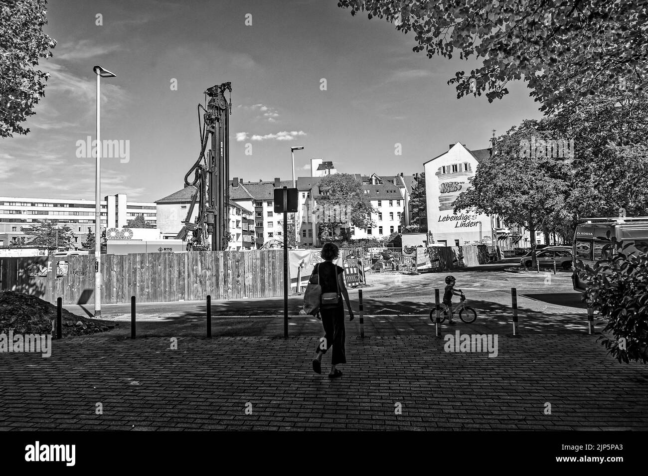 Bäume herbst Black and White Stock Photos & Images - Alamy