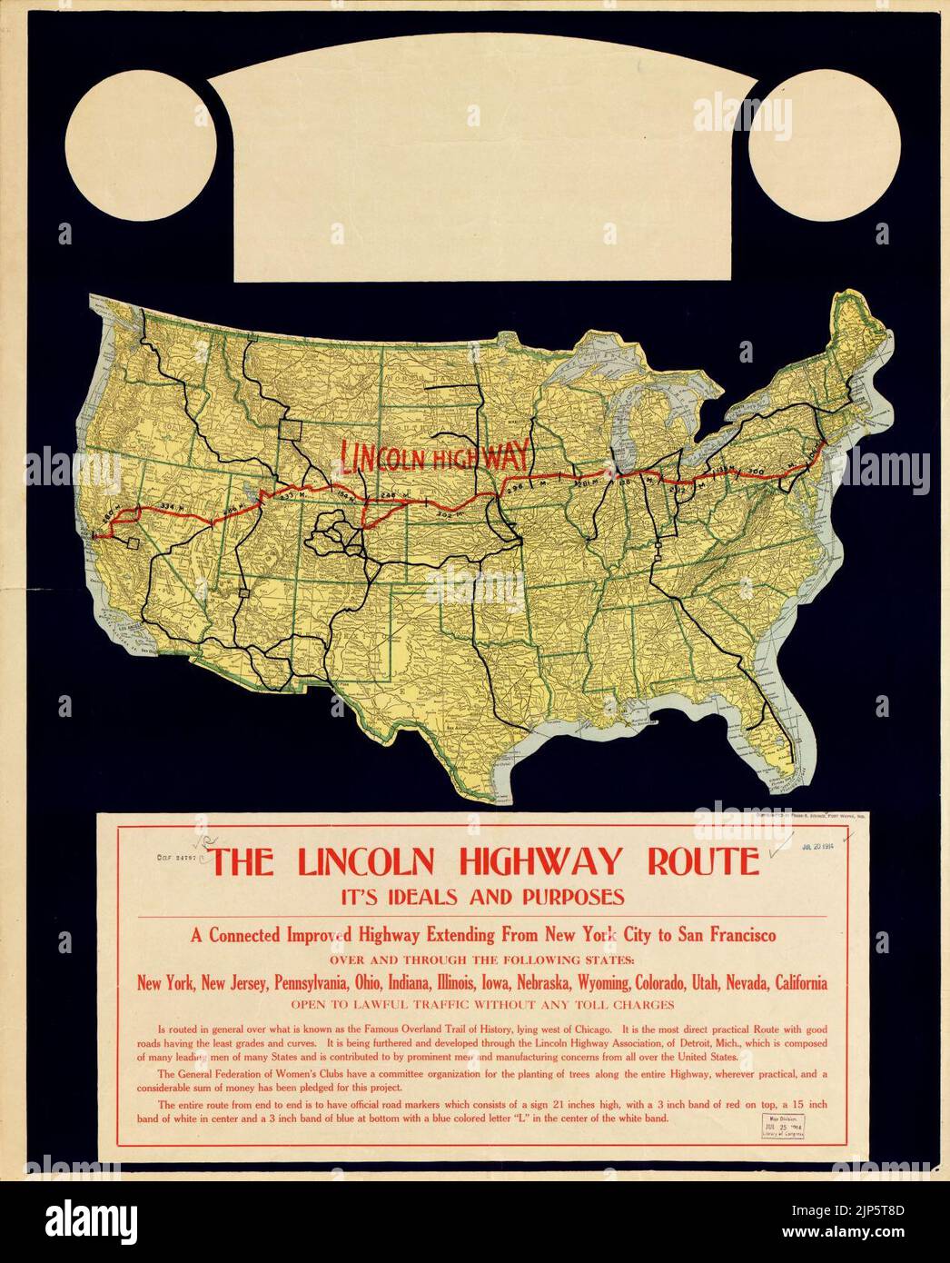 The lincoln highway san francisco hi-res stock photography and images