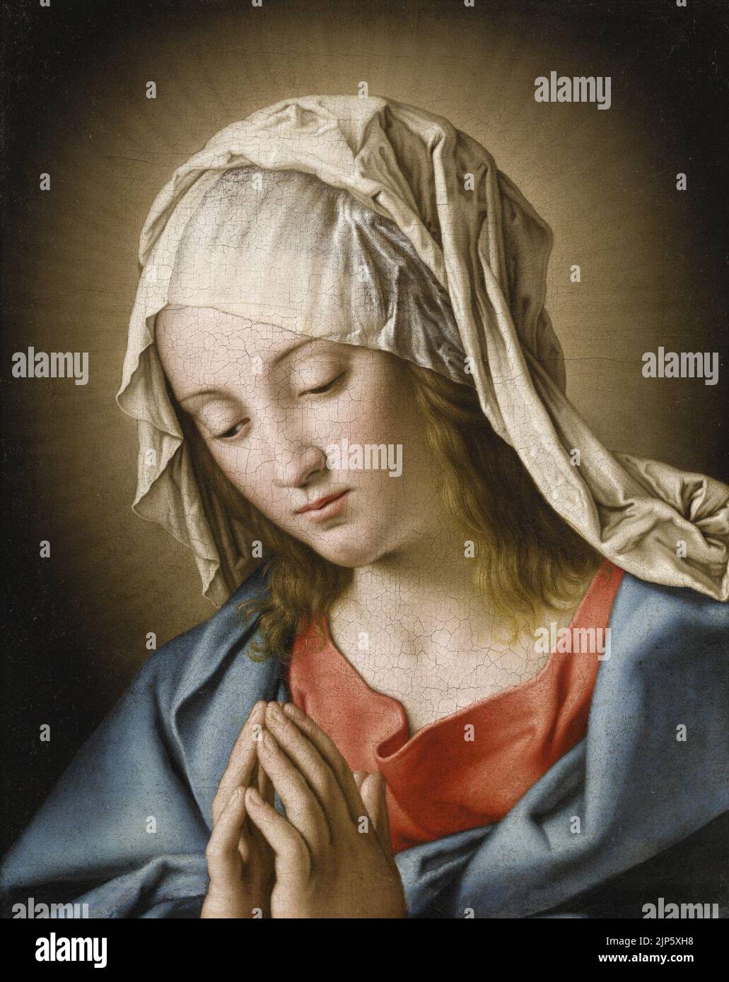 The Madonna in Prayer by Giovanni Battista Salvi, called Sassoferrato