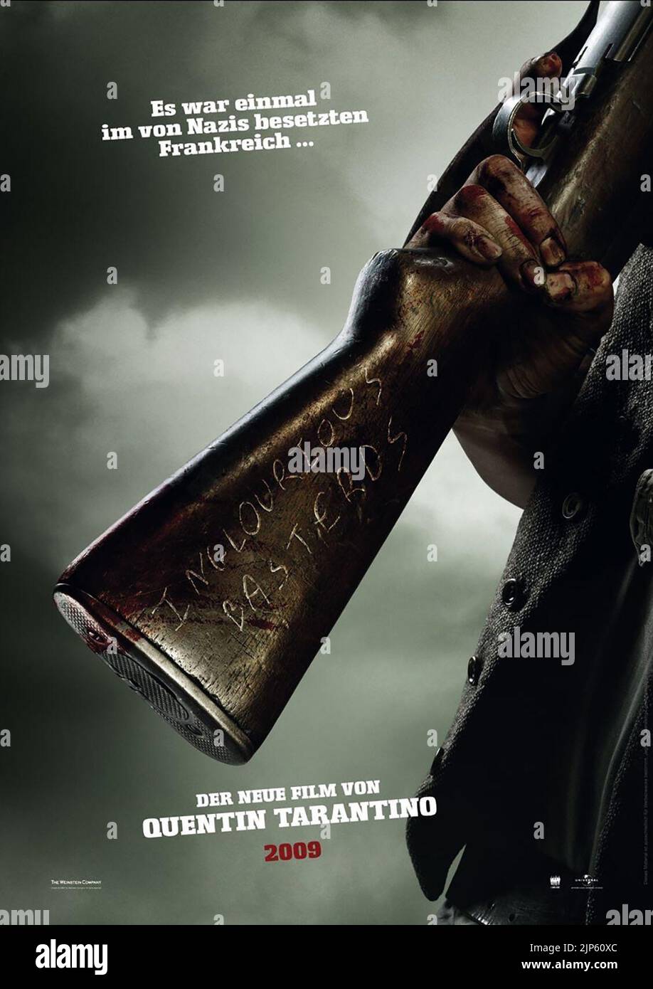 FILM POSTER, INGLOURIOUS BASTERDS, 2009 Stock Photo