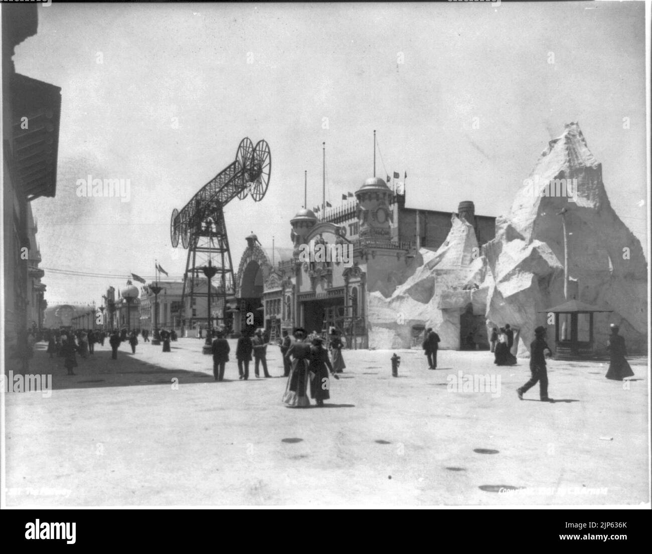 The Midway. (PanAmerican Expo., Buffalo Stock Photo Alamy