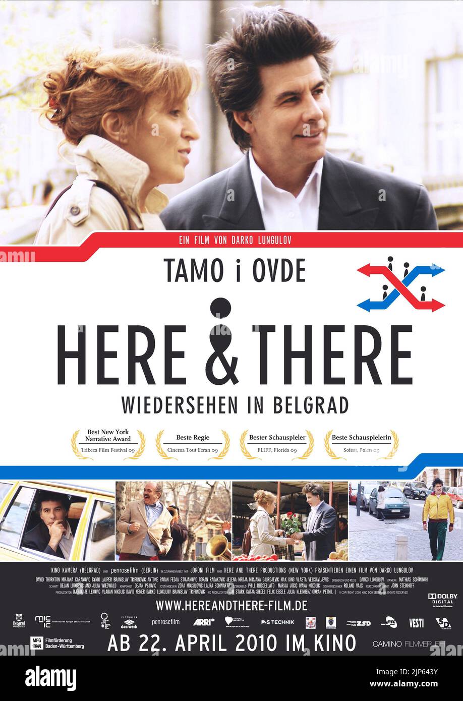 MIRJANA KARANOVIC, DAVID THORNTON POSTER, HERE AND THERE, 2009 Stock Photo