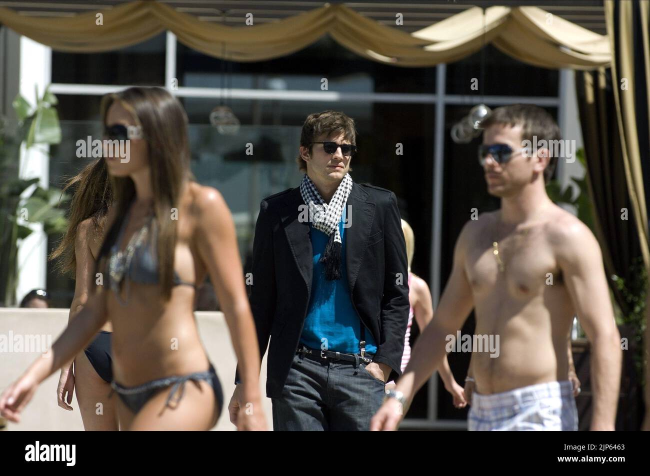 ASHTON KUTCHER, SPREAD, 2009 Stock Photo Alamy