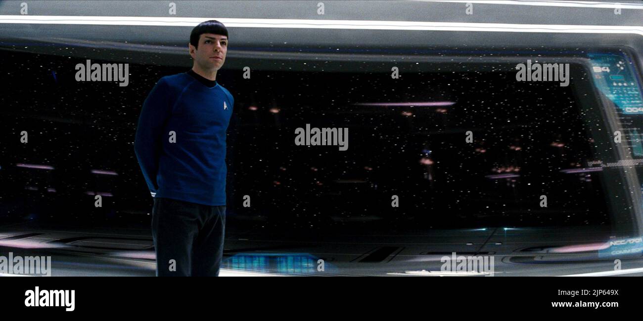 ZACHARY QUINTO, STAR TREK, 2009 Stock Photo