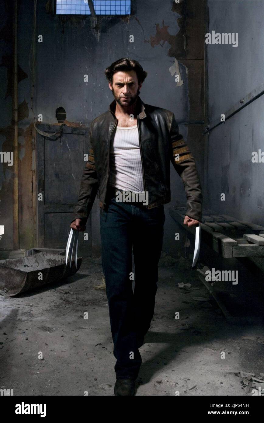 HUGH JACKMAN, X-MEN ORIGINS: WOLVERINE, 2009 Stock Photo - Alamy