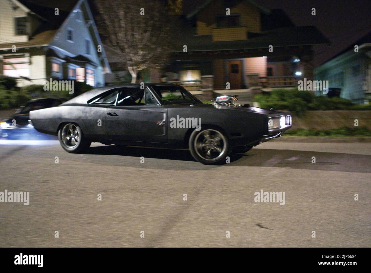 Fast Furious Dodge Charger Black Shiny Stock Photo 1410797654