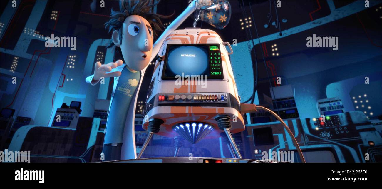 FLINT LOCKWOOD, CLOUDY WITH A CHANCE OF MEATBALLS, 2009 Stock Photo Alamy
