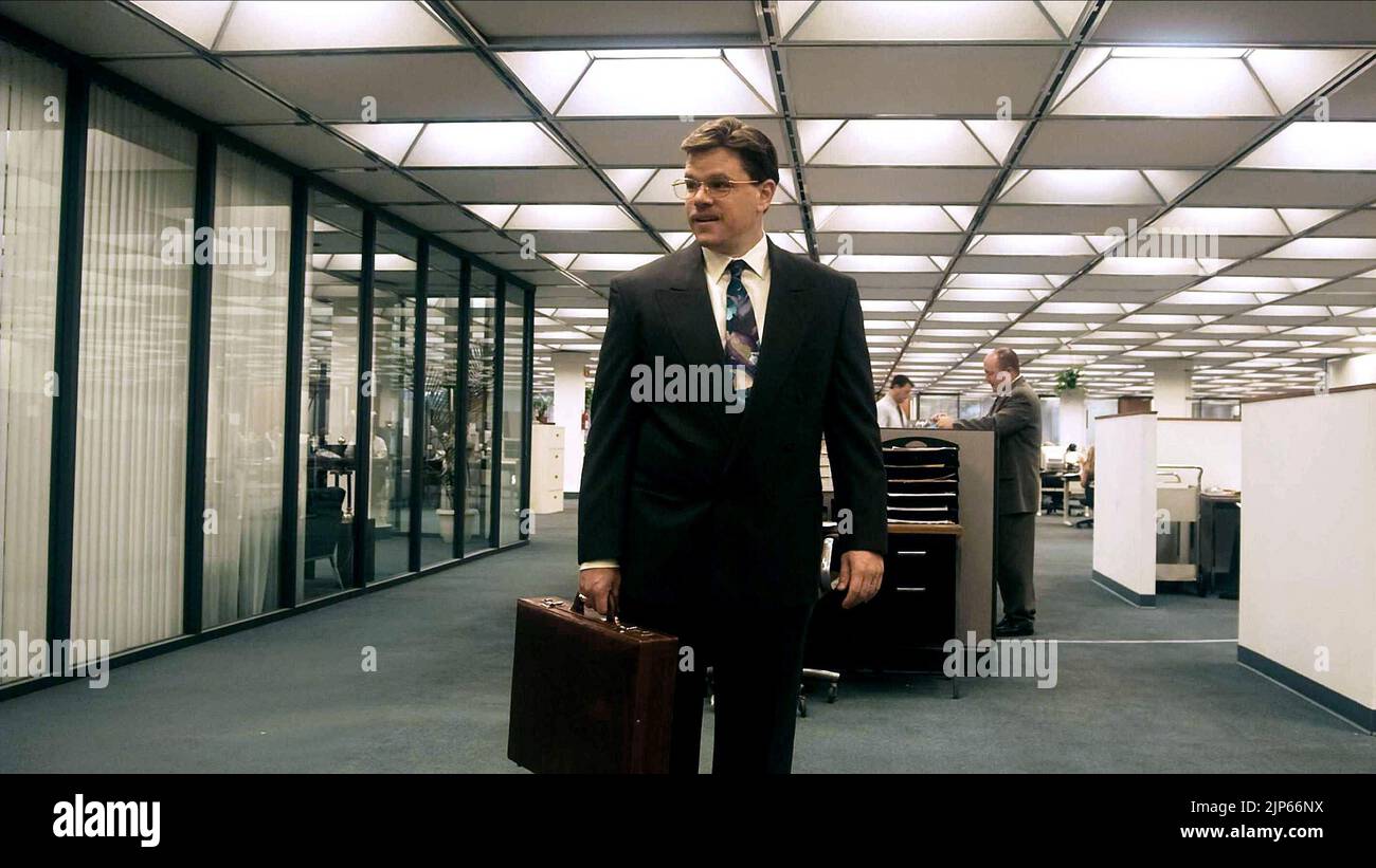 MATT DAMON, THE INFORMANT!, 2009 Stock Photo - Alamy