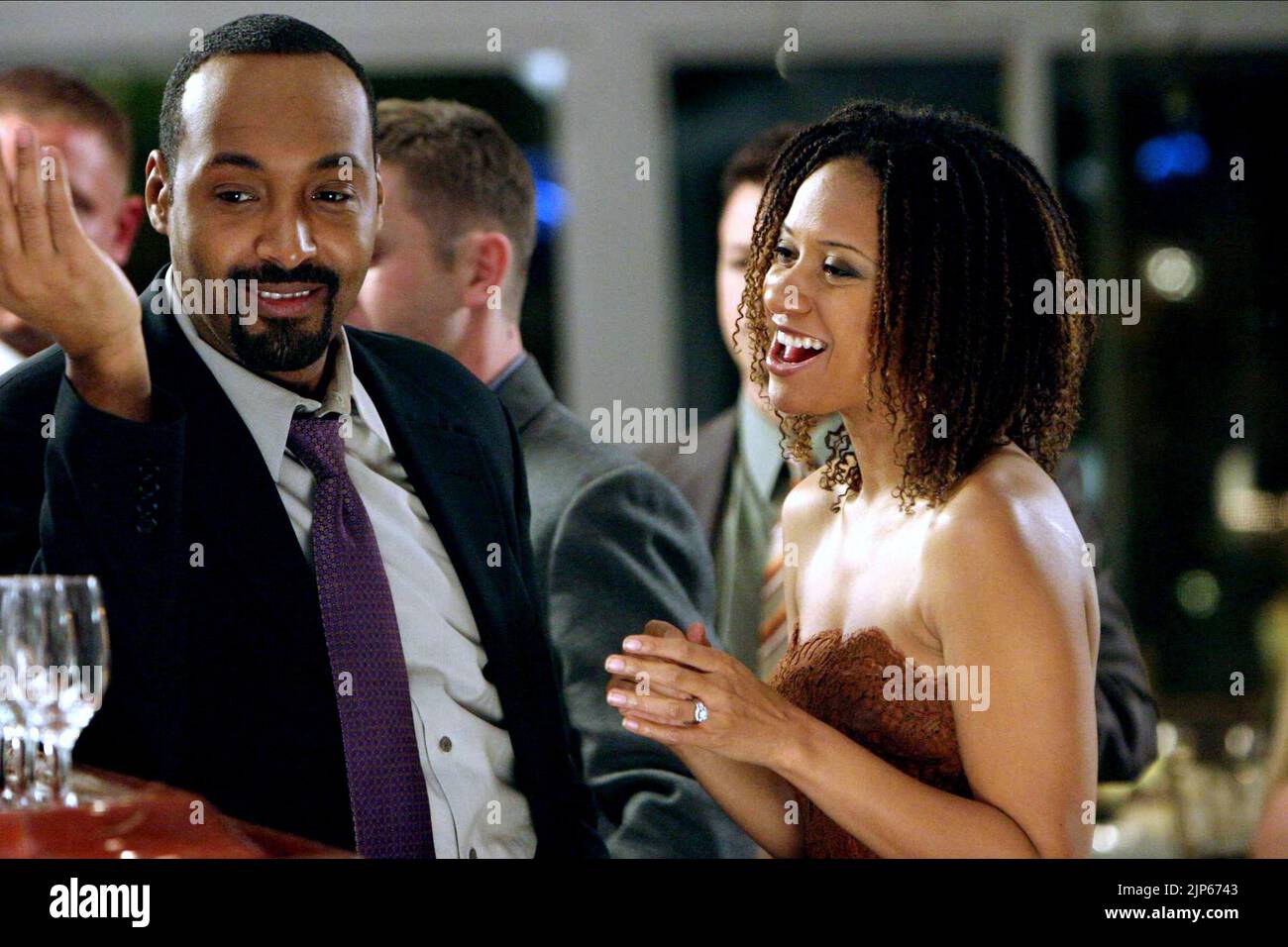 JESSE L. MARTIN, TRACIE THOMS, PETER AND VANDY, 2009 Stock Photo