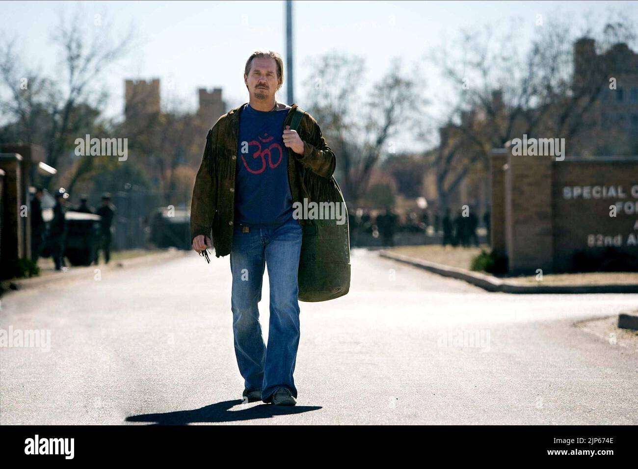 Jeff bridges the men who stare at goats 2009 stock photo alamy