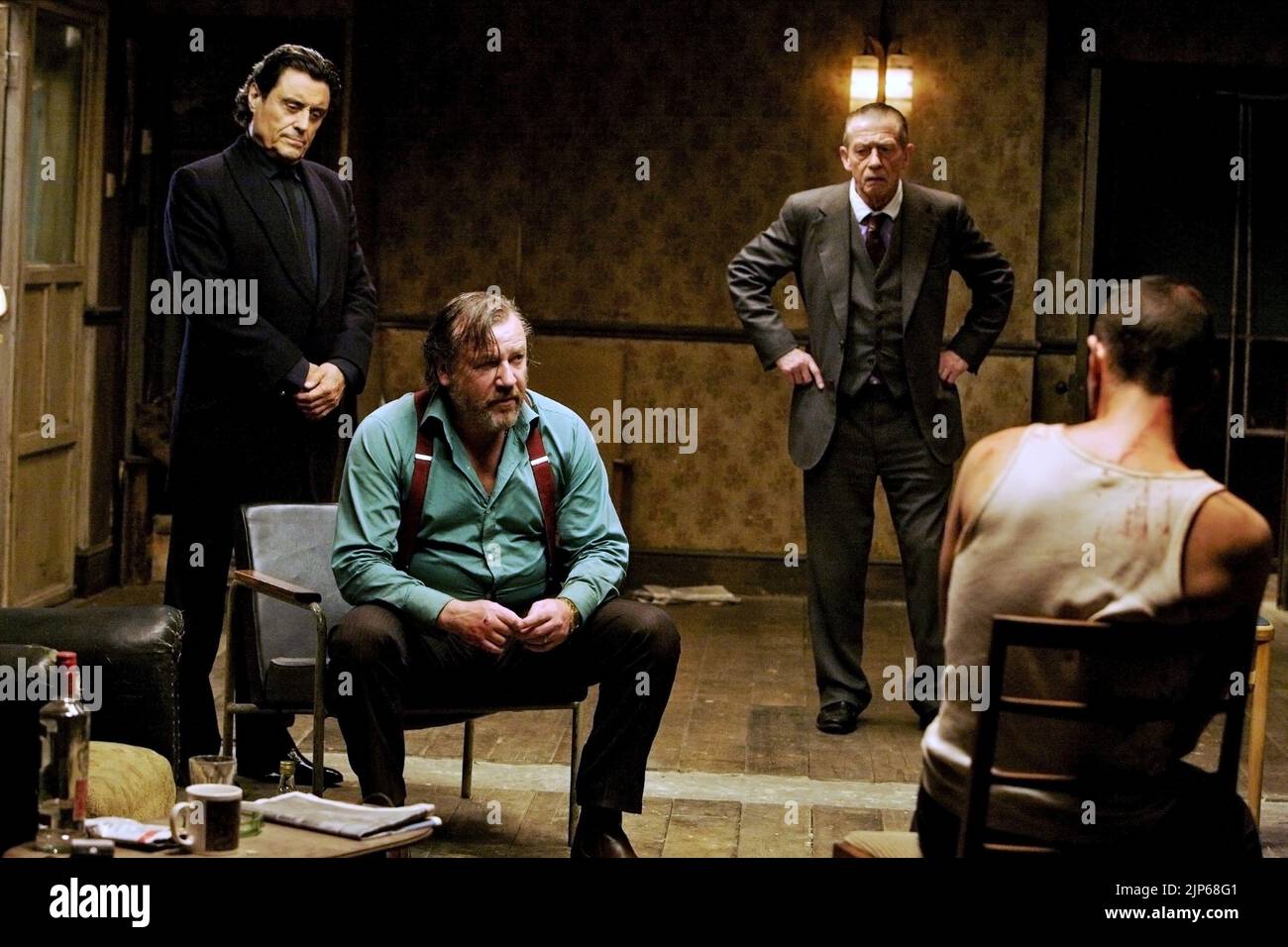 IAN MCSHANE, RAY WINSTONE, JOHN HURT, MELVIL POUPAUD, 44 INCH CHEST, 2009 Stock Photo