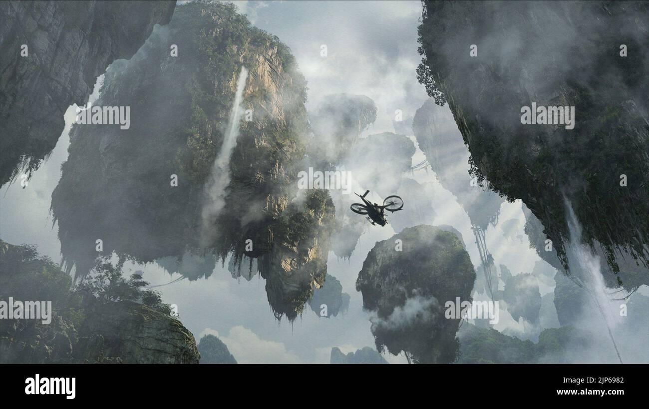 MOVIE SCENE, AVATAR, 2009 Stock Photo