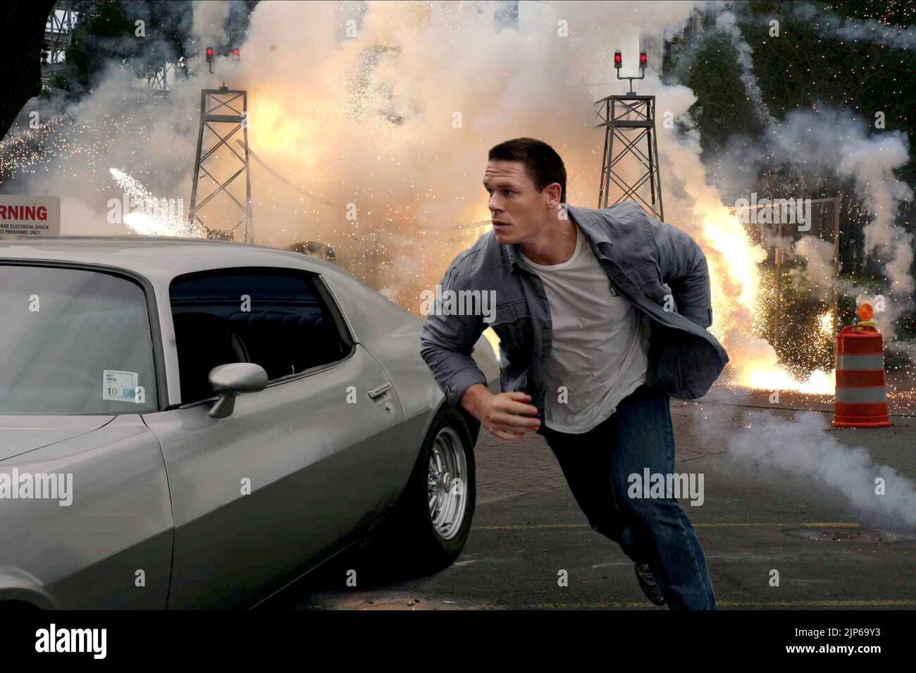 JOHN CENA, 12 ROUNDS, 2009 Stock Photo