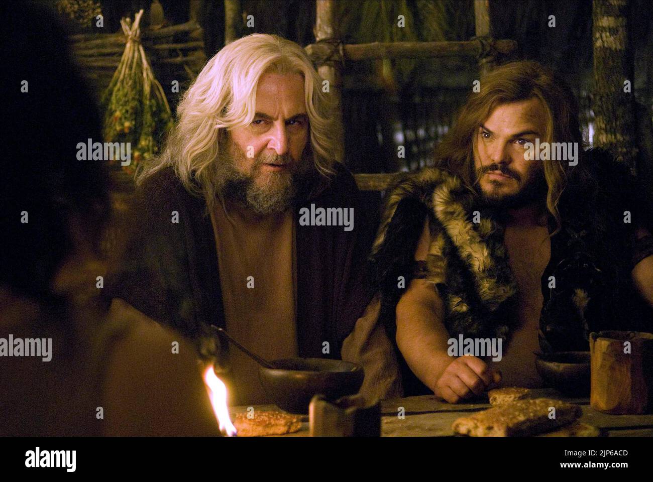 Harold ramis jack black year one 2009 stock photo alamy