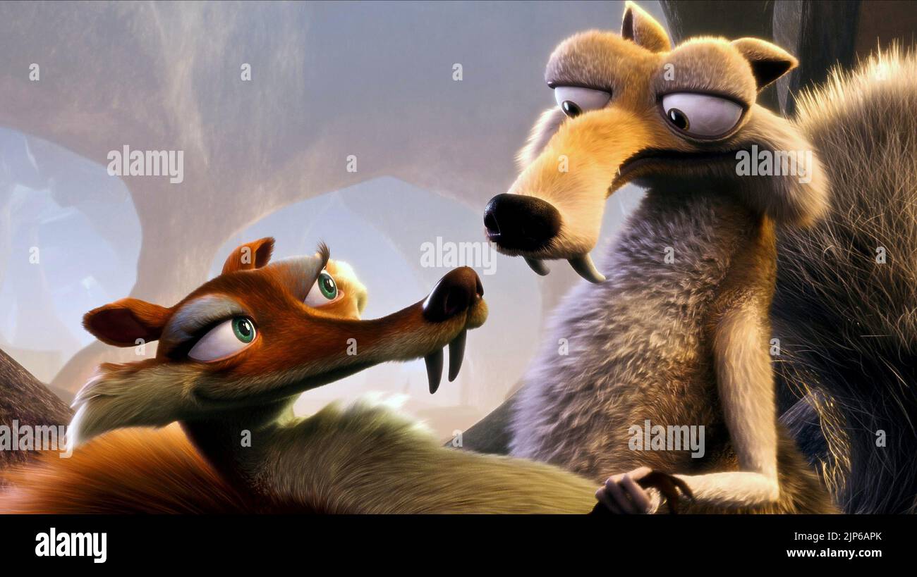 SCRATTE, SCRAT, ICE AGE: DAWN OF THE DINOSAURS, 2009 Stock Photo