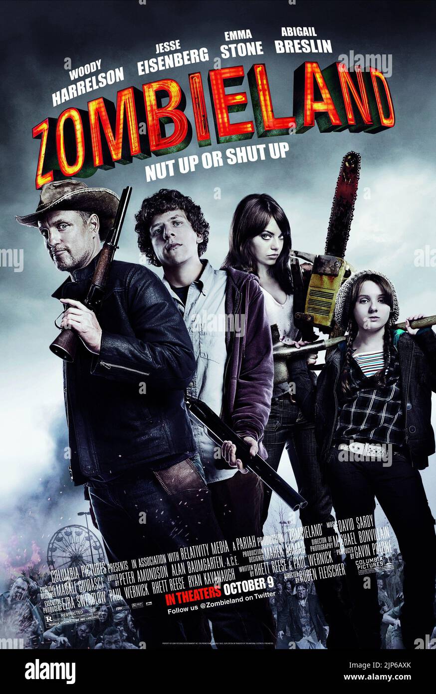 Zombieland emma stone hi-res stock photography and images - Alamy