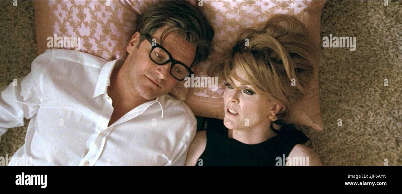 COLIN FIRTH, JULIANNE MOORE, A SINGLE MAN, 2009 Stock Photo Alamy