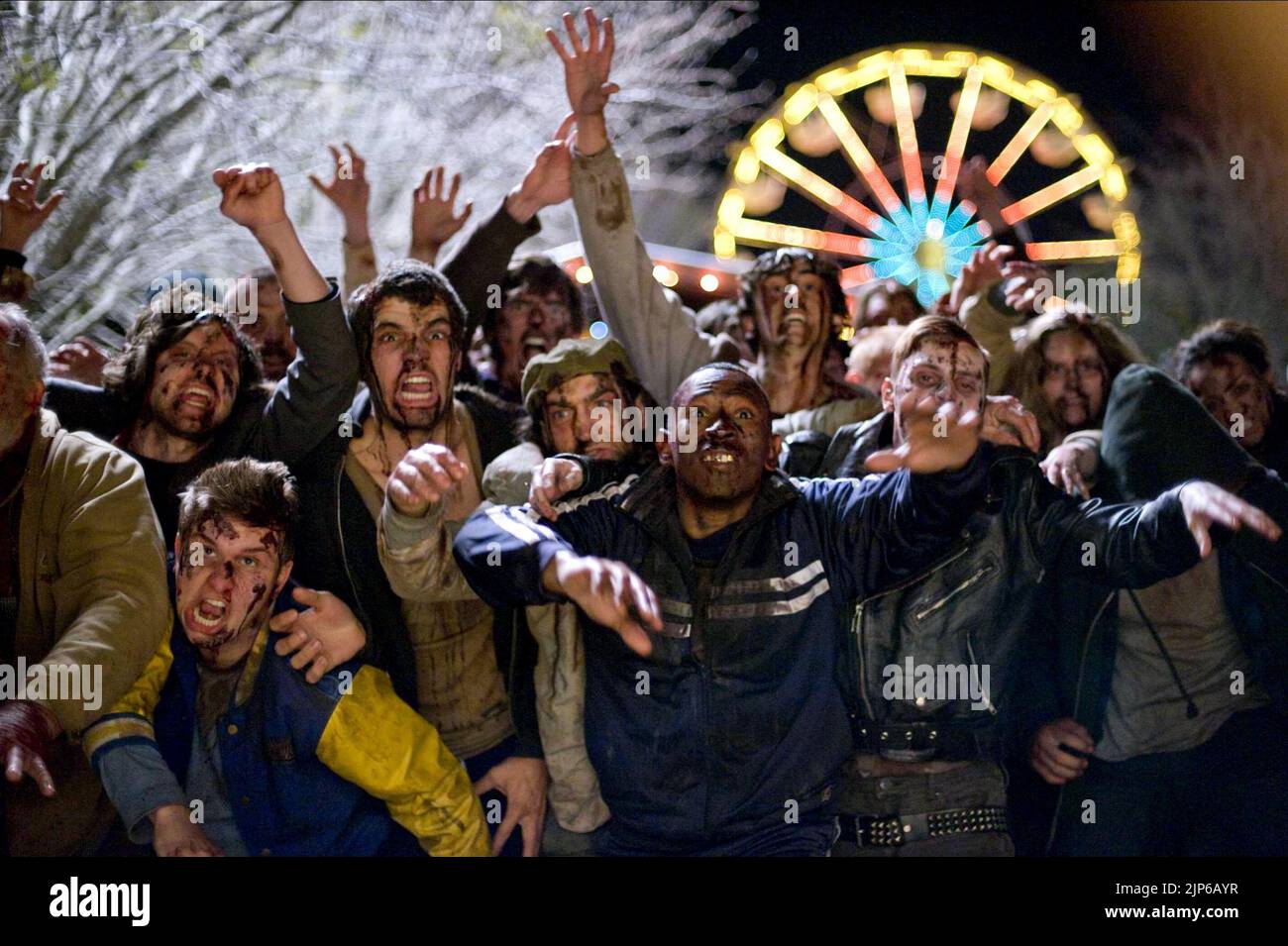 ZOMBIES, ZOMBIELAND, 2009 Stock Photo Alamy